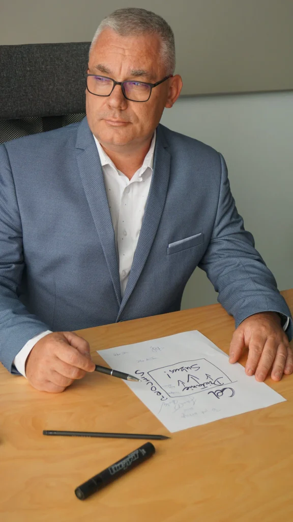 Jarosław Stefaniak, coach prowadzący omówienia raportu CliftonStrengths